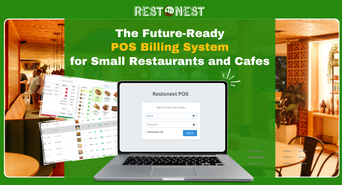 One Stop POS Billing System for Small Restaurants and Cafes