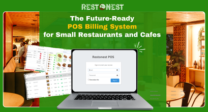 One Stop POS Billing System for Small Restaurants and Cafes