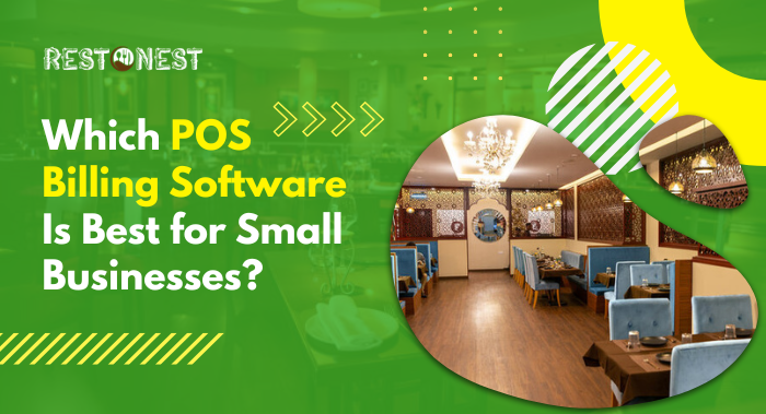 One Stop POS Billing System for Small Restaurants and Cafes